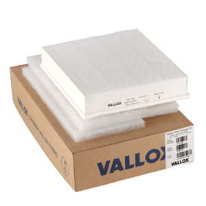 Vallox 90 SE/SC/MC filtrikomplekt nr 14 G4+G4+F7 (originaal) 320x220x20 + 320x250x20 + 245x215x48