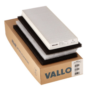 Vallox ILMAVA 100/120 (alates 1993. aastast) filtrikomplekt nr 4 G1+G1+G4+F7 (originaal)