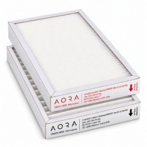 Blauberg Komfort Ultra EC S2 300 filtrikomplekt G4+F7 (analoog) 240x184x40