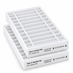 Xvent XHOUSE 300 filtrikomplekt G4+G4 (originaal) 310x222x46